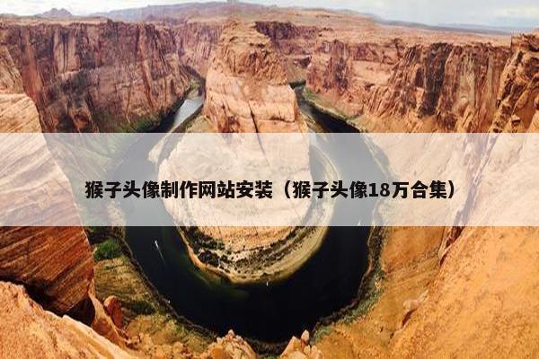 猴子头像制作网站安装（猴子头像18万合集）