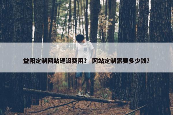 益阳定制网站建设费用？ 网站定制需要多少钱？