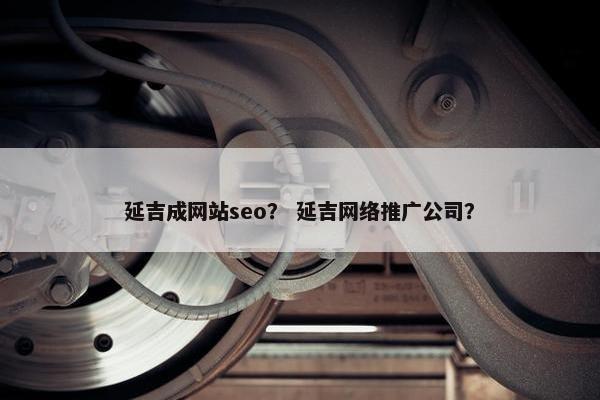 延吉成网站seo？ 延吉网络推广公司？