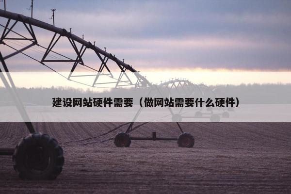 建设网站硬件需要（做网站需要什么硬件）