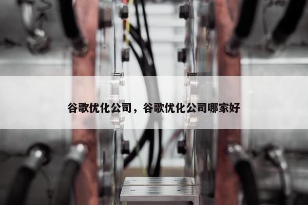 谷歌优化公司，谷歌优化公司哪家好