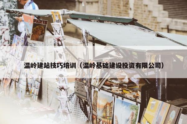 温岭建站技巧培训(温岭基础建设投资有限公司) 温岭建站技巧培训(温岭基础建设投资有限公司)