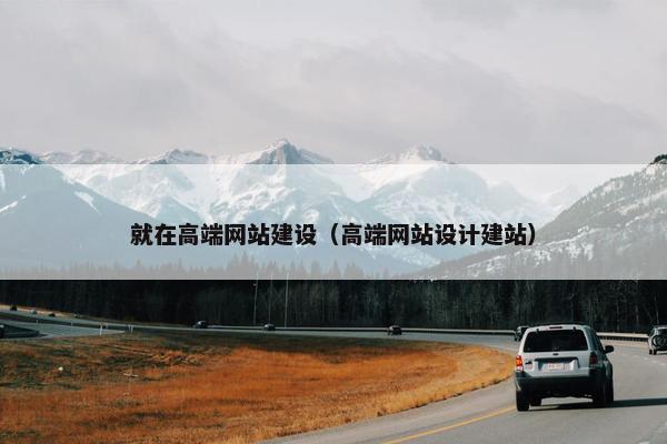 就在高端网站建设（高端网站设计建站）