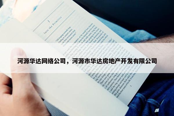 河源华达网络公司，河源市华达房地产开发有限公司
