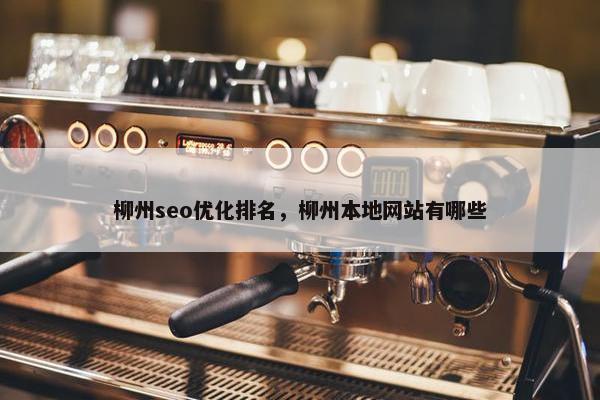 柳州seo优化排名，柳州本地网站有哪些