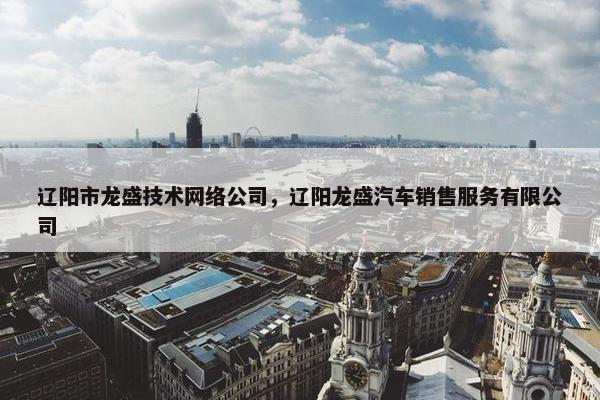 辽阳市龙盛技术网络公司，辽阳龙盛汽车销售服务有限公司