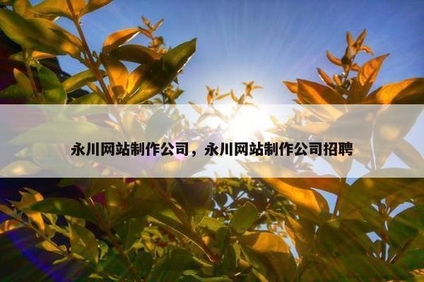 永川网站制作公司，永川网站制作公司招聘