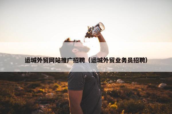 运城外贸网站推广招聘（运城外贸业务员招聘）