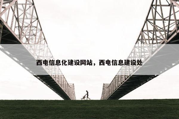 西电信息化建设网站，西电信息建设处