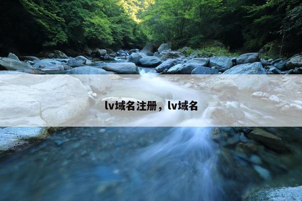 lv域名注册，lv域名