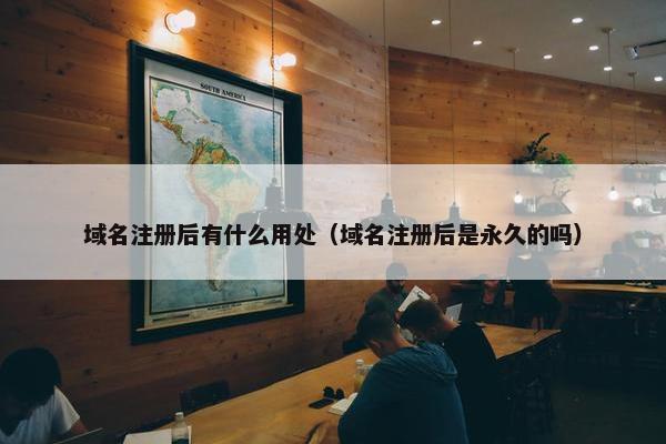 域名注册后有什么用处（域名注册后是永久的吗）