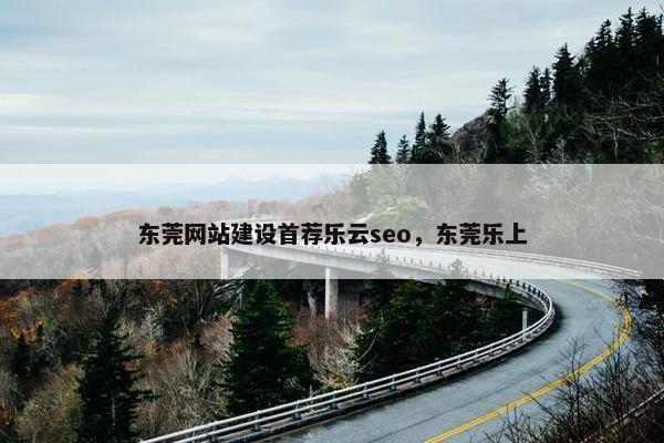 东莞网站建设首荐乐云seo，东莞乐上