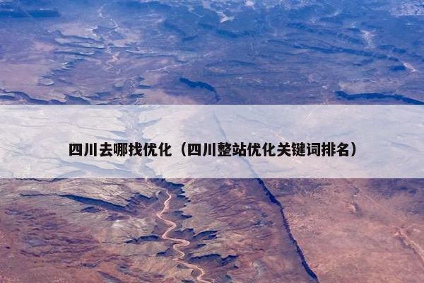 四川去哪找优化（四川整站优化关键词排名）