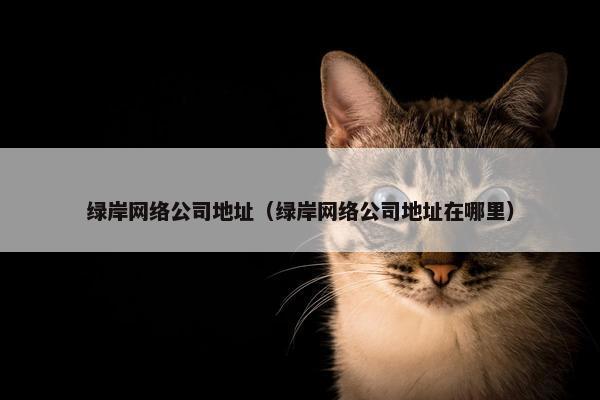 绿岸网络公司地址（绿岸网络公司地址在哪里）