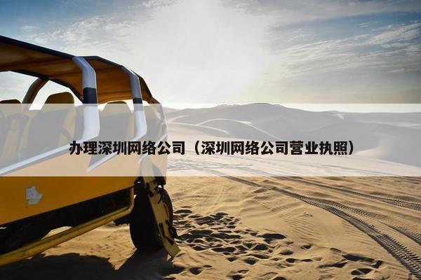 办理深圳网络公司（深圳网络公司营业执照）