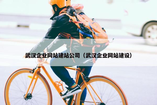 武汉企业网站建站公司（武汉企业网站建设）