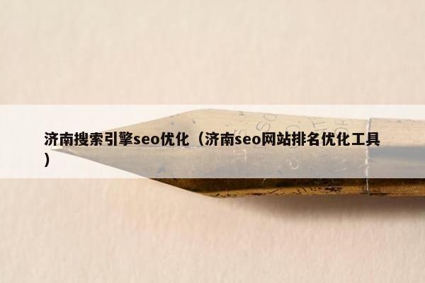 济南搜索引擎seo优化（济南seo网站排名优化工具）