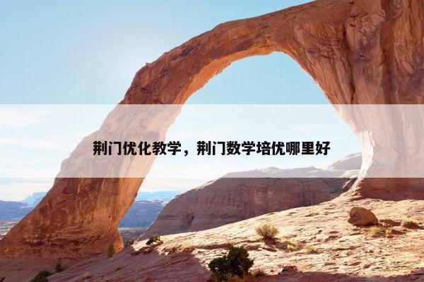 荆门优化教学，荆门数学培优哪里好