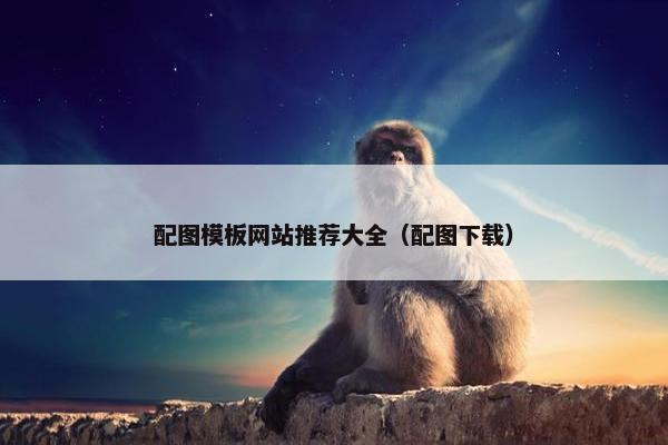 配图模板网站推荐大全（配图下载）