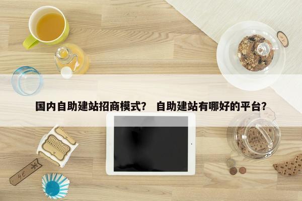 国内自助建站招商模式？ 自助建站有哪好的平台？