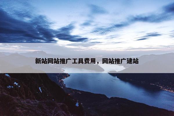新站网站推广工具费用，网站推广建站