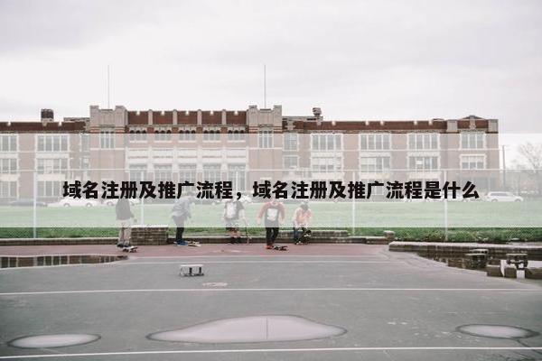 域名注册及推广流程，域名注册及推广流程是什么
