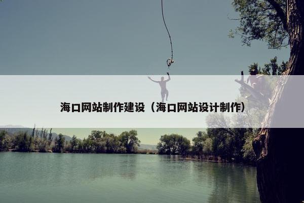 海口网站制作建设（海口网站设计制作）