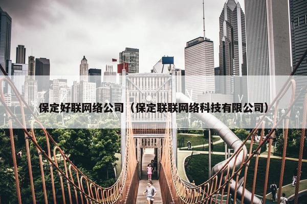 保定好联网络公司（保定联联网络科技有限公司）