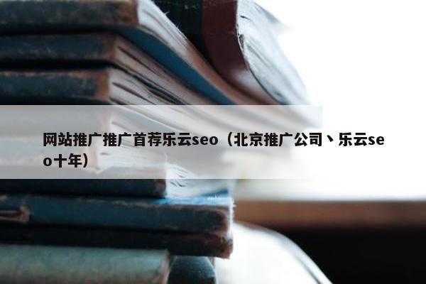 网站推广推广首荐乐云seo（北京推广公司丶乐云seo十年）