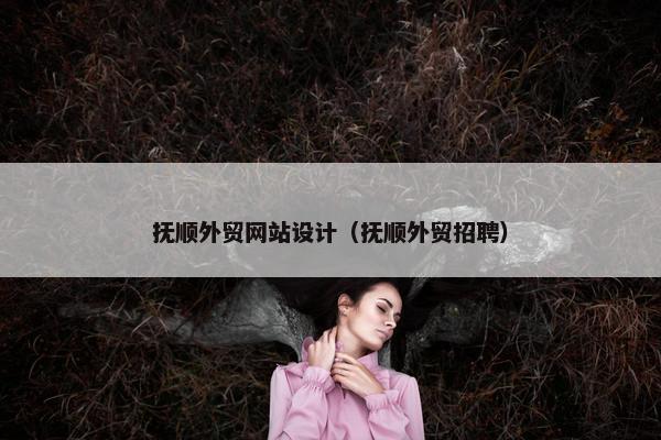 抚顺外贸网站设计（抚顺外贸招聘）